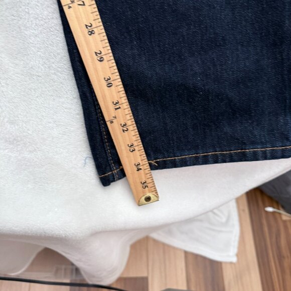 Levis 517 Jeans Mens 34x34 (34x31) Blue Dark Wash Bootcut Western Rodeo - Picture 7 of 14